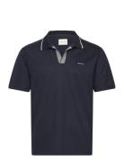 Tipping Polo Tops Polos Short-sleeved Navy GANT