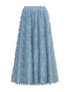 Yaspazylla Hmw Maxi Skirt - Show Maksimekko Juhlamekko Blue YAS