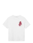 Wwbobby Tops T-shirts Short-sleeved White WOOD WOOD