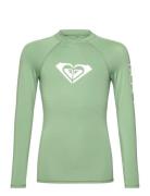Whole Hearted Ls Tops T-shirts Long-sleeved T-shirts Green Roxy