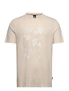 C-Thompson 13 Designers T-shirts Short-sleeved Cream BOSS