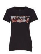 The Perfect Tee Hsmk Photo Fil Tops T-shirts & Tops Short-sleeved Blac...