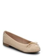 Biamadison Ballerina Suede Ballerinat White Bianco