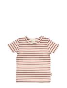 T-Shirt S/S Baggy Sum Printed Tops T-shirts Short-sleeved Red Petit Pi...