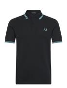 Twin Tipped Fp Shirt Tops Polos Short-sleeved Navy Fred Perry