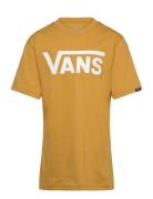 By Vans Classic Boys Sport T-shirts Short-sleeved Yellow VANS