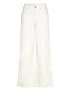 Perfect Wide Jeans Bottoms Jeans Wide White Gina Tricot