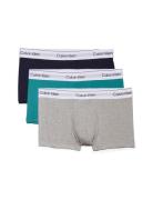 Low Rise Trunk 3Pk Bokserit Multi/patterned Calvin Klein