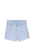 Linen Pull On Short Bottoms Shorts Blue Tommy Hilfiger