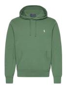 Loopback Fleece Hoodie Tops Sweat-shirts & Hoodies Hoodies Green Polo ...