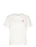Jdypisa S/S Print Top Jrs Tops T-shirts & Tops Short-sleeved White JDY