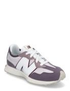 New Balance 327 Kids Lace Sport Sneakers Low-top Sneakers Purple New B...