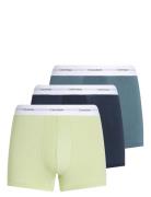 Trunk 3Pk Bokserit Multi/patterned Calvin Klein