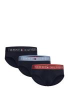 3P Brief Wb Y-sepalus Briefs Alushousut Navy Tommy Hilfiger