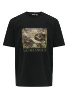 Onsita Ss Reg Tee Mi Tops T-shirts Short-sleeved Black ONLY & SONS