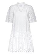 Lilia Dress Lyhyt Mekko White Noella