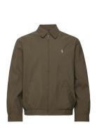 Twill Bi-Swing Jacket Ohut Takki Khaki Green Polo Ralph Lauren