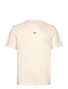 Small Graphic T-Shirt Tops T-shirts Short-sleeved Cream GANT