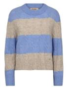 Mmaryna Aidy O-Neck Knit Tops Knitwear Jumpers Multi/patterned MOS MOS...