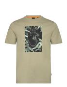 Te_Animali Tops T-shirts Short-sleeved White BOSS