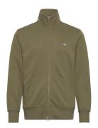 Reg Shield Full Zip Sweat Tops Sweat-shirts & Hoodies Sweat-shirts Gre...