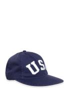 Appliquéd Twill Ball Cap Accessories Headwear Caps Navy Polo Ralph Lau...