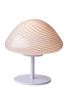 Mini Mush Table Lamp, Glass Head, Metal Base Home Lighting Lamps Table...
