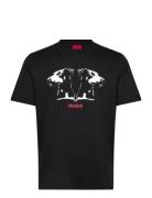 Dobero Tops T-shirts Short-sleeved Black HUGO