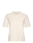 Phoebe Tops T-shirts & Tops Short-sleeved Cream Tiger Of Sweden