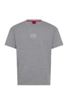 Laze T-Shirt Designers T-shirts Short-sleeved Grey HUGO