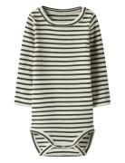 Nbnbani Ls Body Noos Bodies Long-sleeved Brown Name It