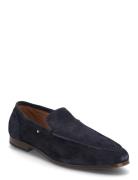 Hilfiger Flexible Suede Loafer Loaferit Matalat Kengät Navy Tommy Hilf...