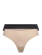 Performance Thong 2P Stringit Alusvaatteet Multi/patterned Björn Borg