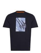 Te_Animali Tops T-shirts Short-sleeved Black BOSS