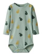 Nbmvroels Ls Body Box Bodies Long-sleeved Green Name It