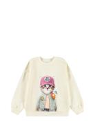 Maxi Tops Sweat-shirts & Hoodies Sweat-shirts Cream Molo