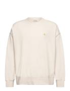 Premium Terry Monogram Cn Sweats Tops Sweat-shirts & Hoodies Sweat-shi...