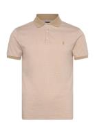 55/2 Jersey-Ssl-Psh Tops Polos Short-sleeved Beige Polo Ralph Lauren