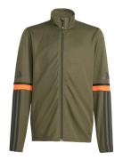 Sq25 Tr Jkt Y Tops Sweat-shirts & Hoodies Sweat-shirts Khaki Green Adi...