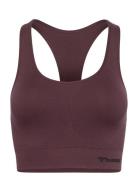 Hmltif Seamless Sports Top Sport Bras & Tops Sports Bras - All Red Hum...