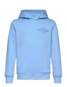Tonal As Hoodie Tops Sweat-shirts & Hoodies Hoodies Blue GANT