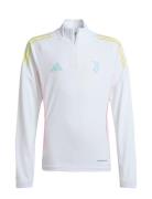 Juve Tr Top Y Tops Sweat-shirts & Hoodies Sweat-shirts White Adidas Pe...