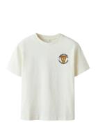 Nkmkurt Ss Nreg Top Tops T-shirts Short-sleeved White Name It