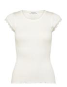 Rwbaybay Ss Regular T-Shirt Tops T-shirts & Tops Short-sleeved White R...