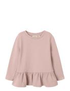 Nmfluna Ls Slim Top Lil Tops T-shirts Long-sleeved T-shirts Pink Lil'A...
