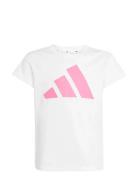 Jg Bl Tee 160 Sport T-shirts Short-sleeved White Adidas Sportswear