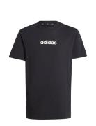 J Lin Tee 160 Tops T-shirts Short-sleeved Black Adidas Sportswear