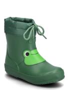 Alv Indie Print Shoes Rubberboots High Rubberboots Green Viking