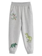 Trousers Jogging Dino Bottoms Sweatpants Grey Lindex