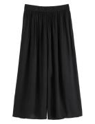 Trouser Malin Bottoms Trousers Wide Leg Black Lindex